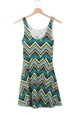 Kleid H&M Divided, Größe XXS, Farbe Mehrfarbig, Preis € 12,99