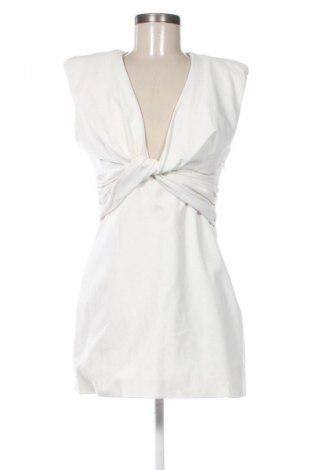 Kleid Zara, Größe L, Farbe Weiß, Preis 13,81 €