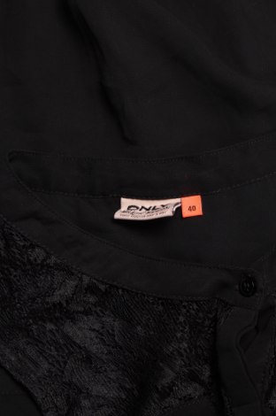 Γυναικείο πουκάμισο Only, Μέγεθος L, Χρώμα Μαύρο, Τιμή 9,90 €