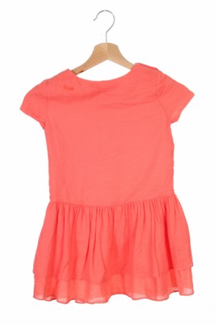 Детска рокля Zara, Размер 7-8y/ 128-134 см, Цвят Оранжев, Цена 11,20 лв.