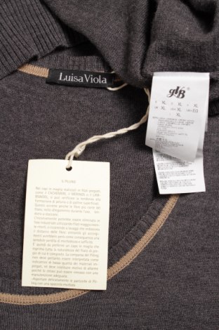 Pulover de bărbați Luisa Viola, Mărime XL, Culoare Gri, Preț 68,24 Lei
