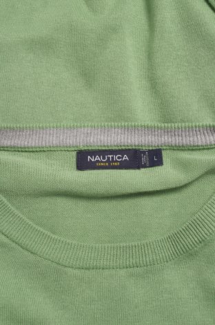 Pulover de bărbați Nautica, Mărime L, Culoare Verde, Preț 56,68 Lei