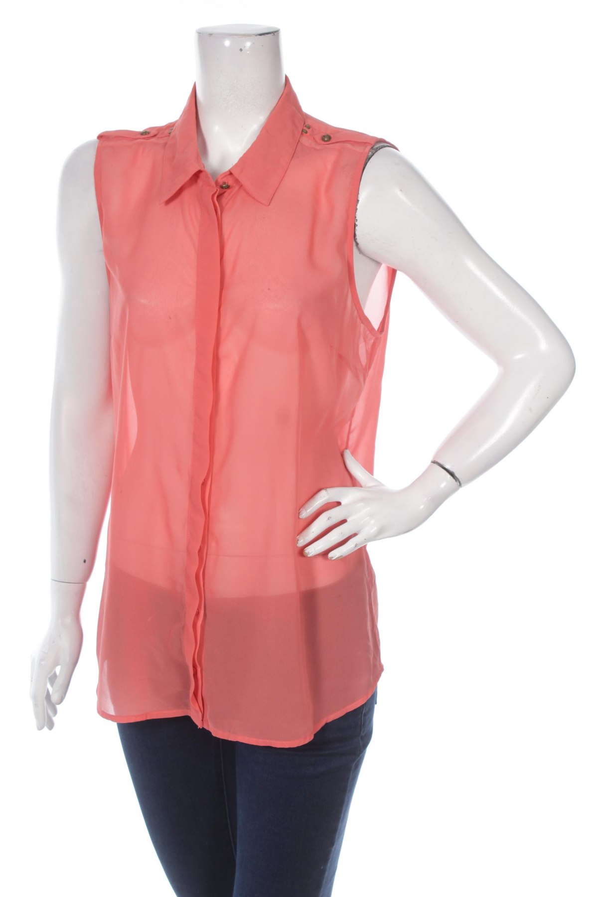 Γυναικείο πουκάμισο, Μέγεθος M, Χρώμα Ρόζ , Τιμή 9,90 €