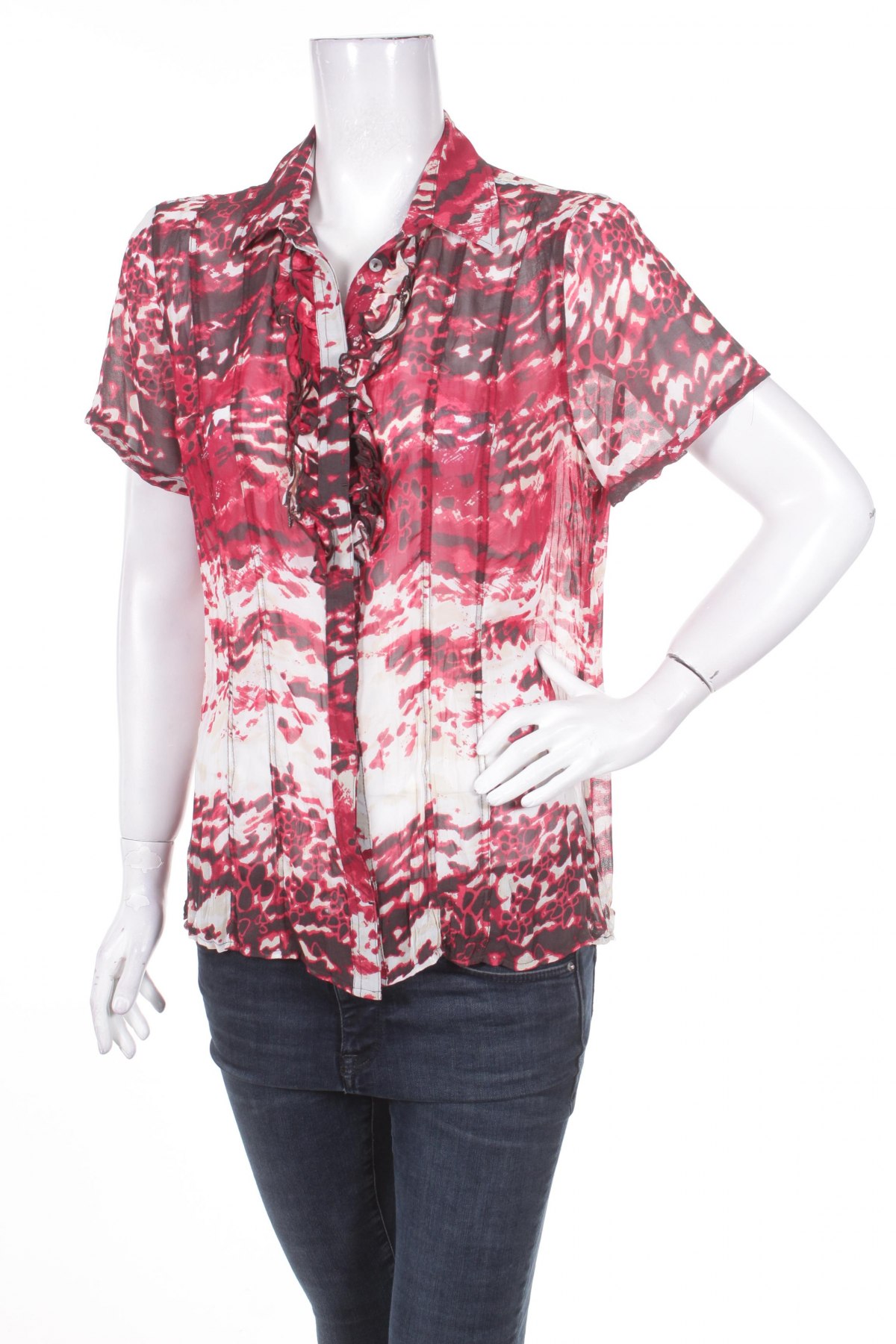 Γυναικείο πουκάμισο One Touch, Μέγεθος M, Χρώμα Πολύχρωμο, Τιμή 9,28 €