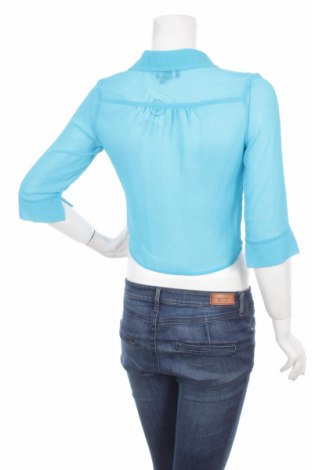Γυναικείο πουκάμισο Amy Byer, Μέγεθος XL, Χρώμα Μπλέ, Τιμή 11,13 €