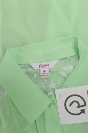Дамска риза Candie's, Размер M, Цвят Зелен, Цена 18,00 лв.