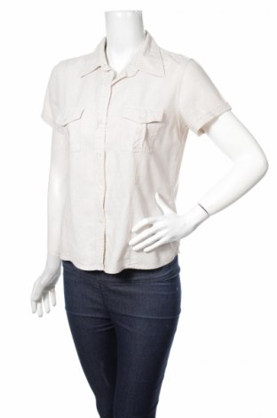 Γυναικείο πουκάμισο Faded Glory, Μέγεθος M, Χρώμα  Μπέζ, Τιμή 12,37 €