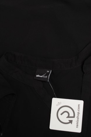 Γυναικείο πουκάμισο Gina Tricot, Μέγεθος XS, Χρώμα Μαύρο, Τιμή 9,90 €
