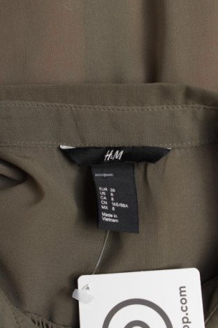 Γυναικείο πουκάμισο H&M, Μέγεθος M, Χρώμα Πράσινο, Τιμή 11,13 €