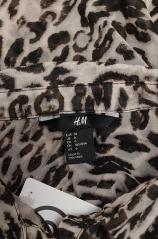 Γυναικείο πουκάμισο H&M, Μέγεθος S, Χρώμα Καφέ, Τιμή 9,28 €