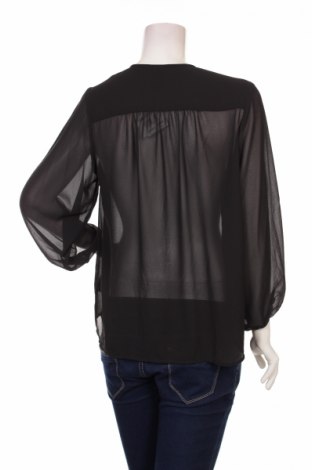 Γυναικείο πουκάμισο H&M, Μέγεθος M, Χρώμα Μαύρο, Τιμή 14,23 €