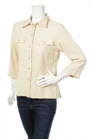 Γυναικείο πουκάμισο Lindex, Μέγεθος M, Χρώμα Εκρού, Τιμή 16,08 €