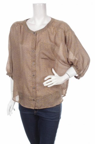 Γυναικείο πουκάμισο Loft By Ann Taylor, Μέγεθος M, Χρώμα Καφέ, Τιμή 23,51 €