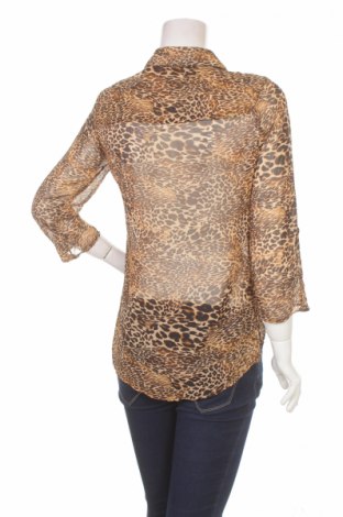 Γυναικείο πουκάμισο No Boundaries, Μέγεθος M, Χρώμα  Μπέζ, Τιμή 15,46 €