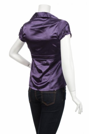 Γυναικείο πουκάμισο Oxxy, Μέγεθος L, Χρώμα Βιολετί, Τιμή 11,75 €