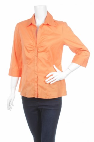 Γυναικείο πουκάμισο S.Oliver, Μέγεθος L, Χρώμα Πορτοκαλί, Τιμή 16,08 €