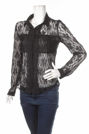 Γυναικείο πουκάμισο Tally Weijl, Μέγεθος M, Χρώμα Μαύρο, Τιμή 15,46 €