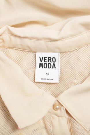 Γυναικείο πουκάμισο Vero Moda, Μέγεθος S, Χρώμα  Μπέζ, Τιμή 11,75 €