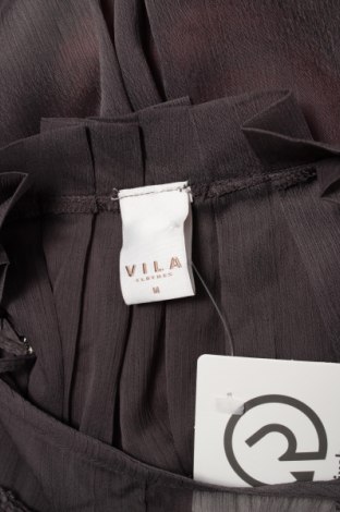 Γυναικείο πουκάμισο Vila, Μέγεθος M, Χρώμα Γκρί, Τιμή 9,28 €
