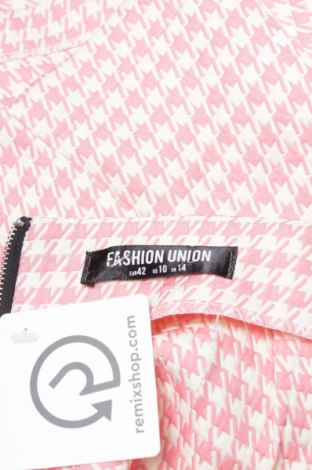 Пола Fashion Union, Размер L, Цвят Розов, Цена 26,00 лв.