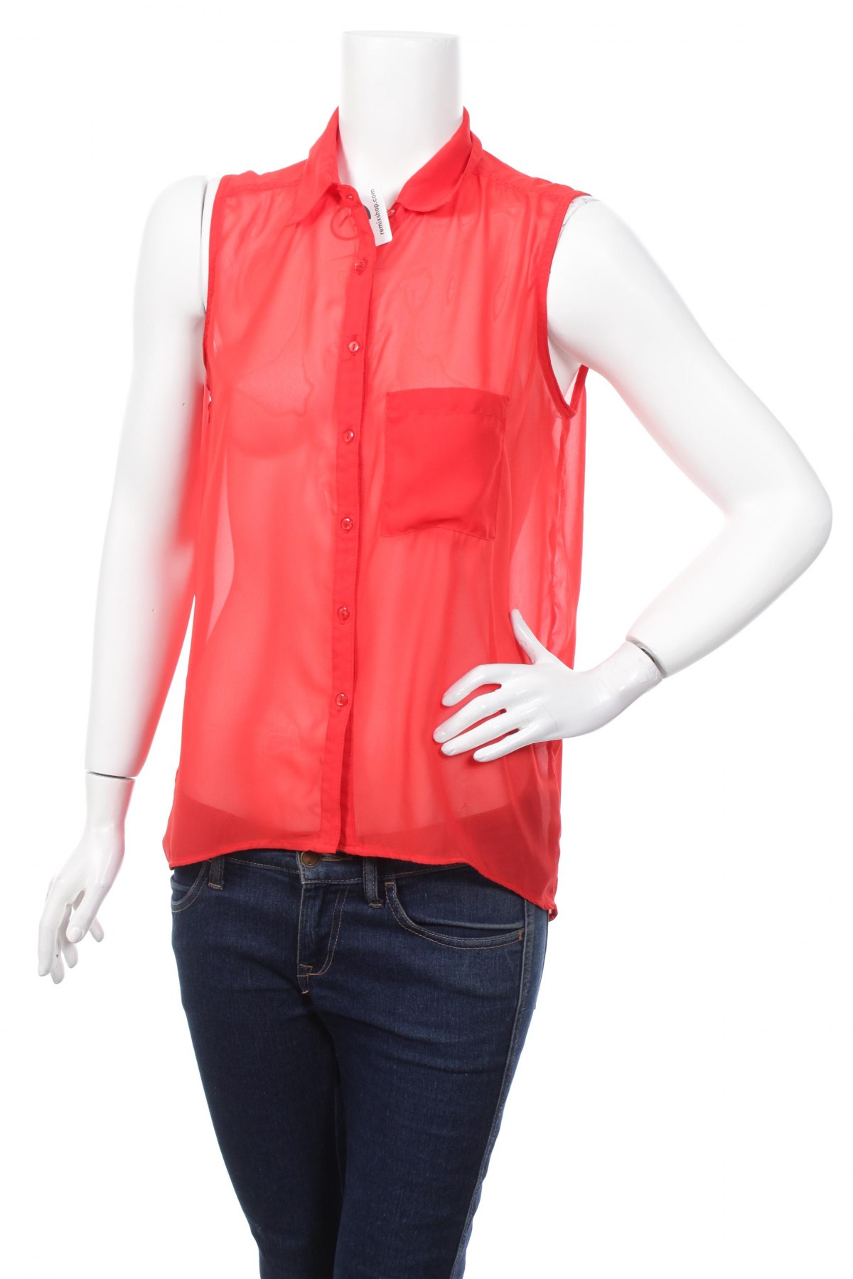 Γυναικείο πουκάμισο, Μέγεθος M, Χρώμα Κόκκινο, Τιμή 9,90 €