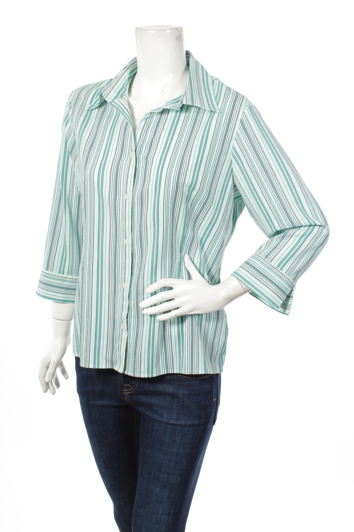 Γυναικείο πουκάμισο Croft & Barrow, Μέγεθος L, Χρώμα Πράσινο, Τιμή 16,08 €