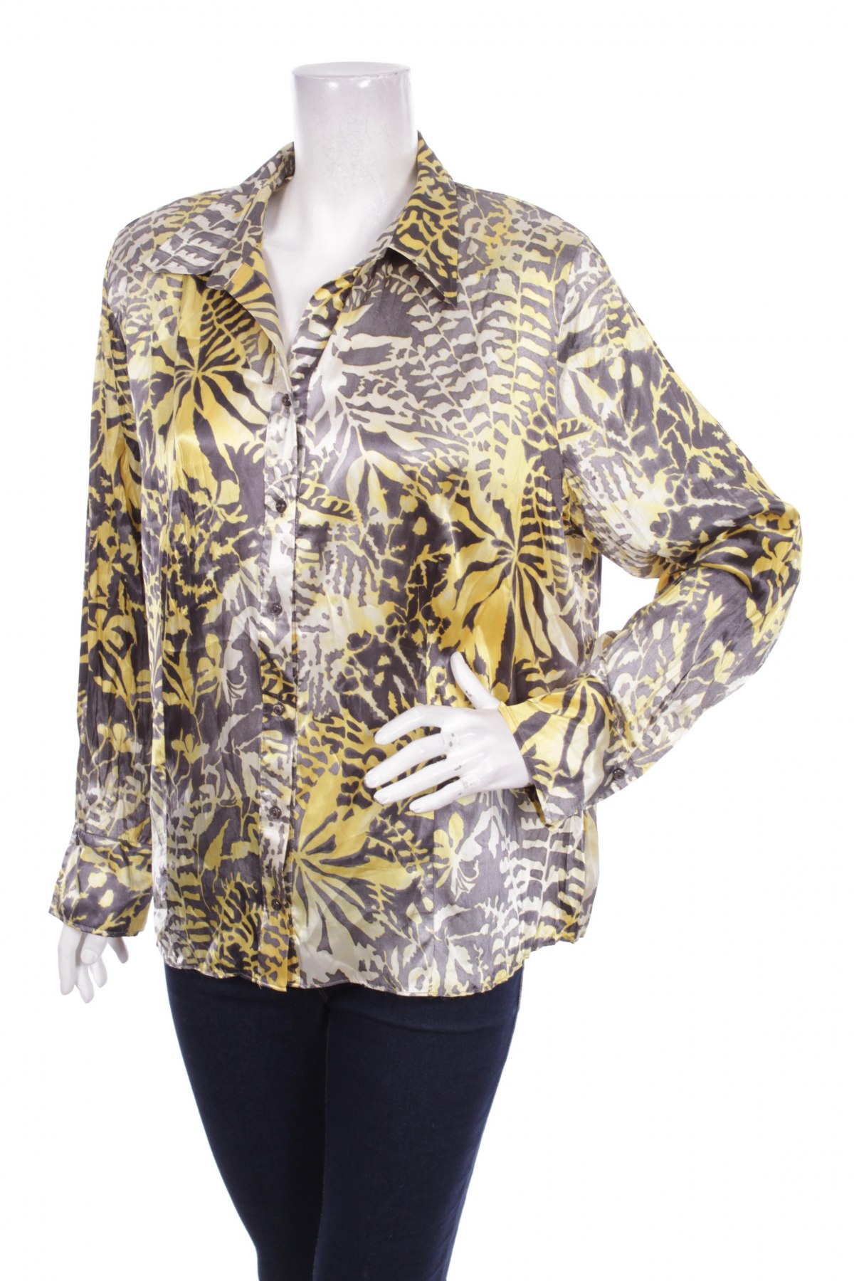Γυναικείο πουκάμισο Gerry Weber, Μέγεθος XL, Χρώμα Πολύχρωμο, Τιμή 25,26 €