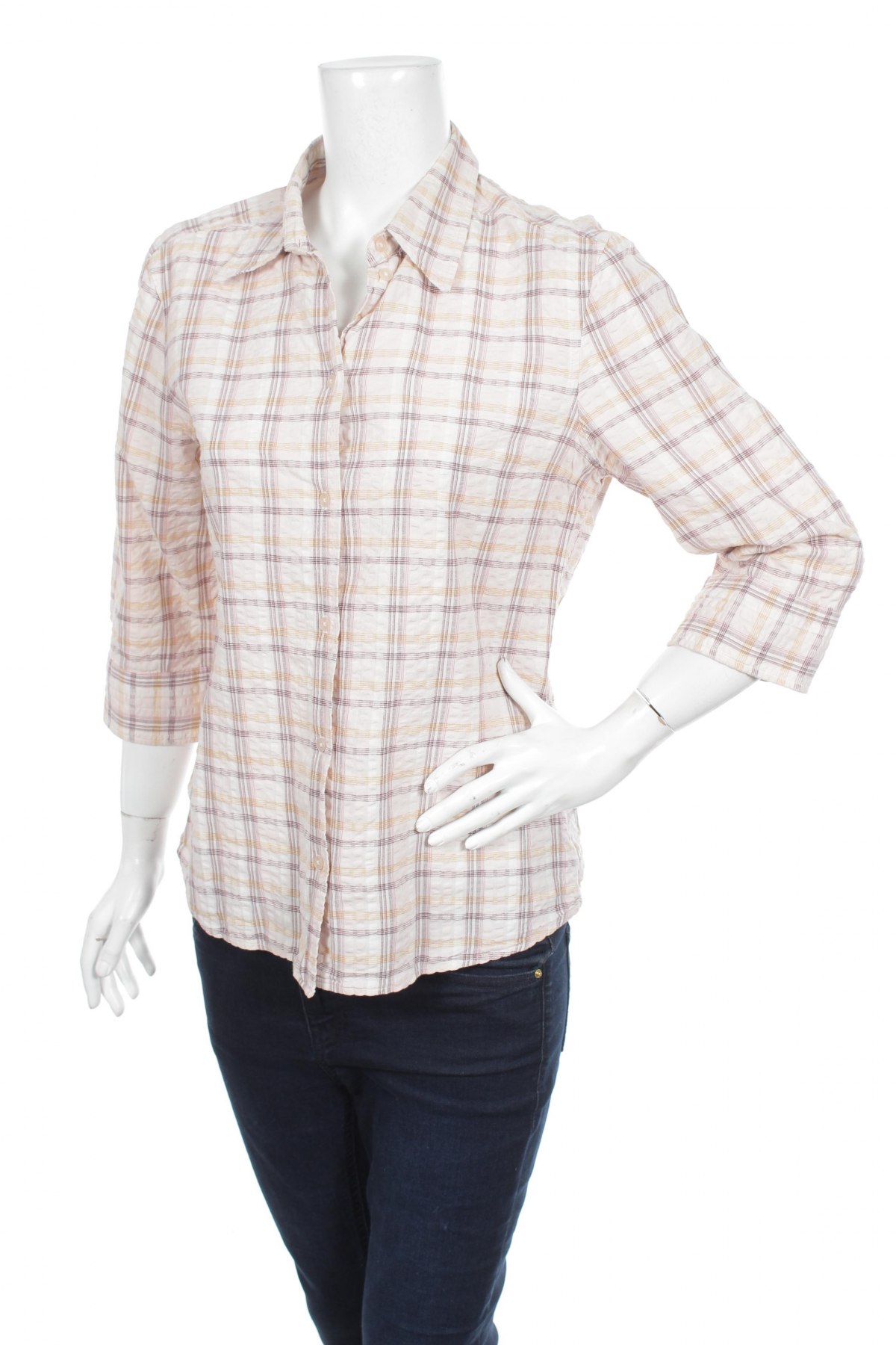 Γυναικείο πουκάμισο H&M L.o.g.g, Μέγεθος L, Χρώμα Πολύχρωμο, Τιμή 14,23 €