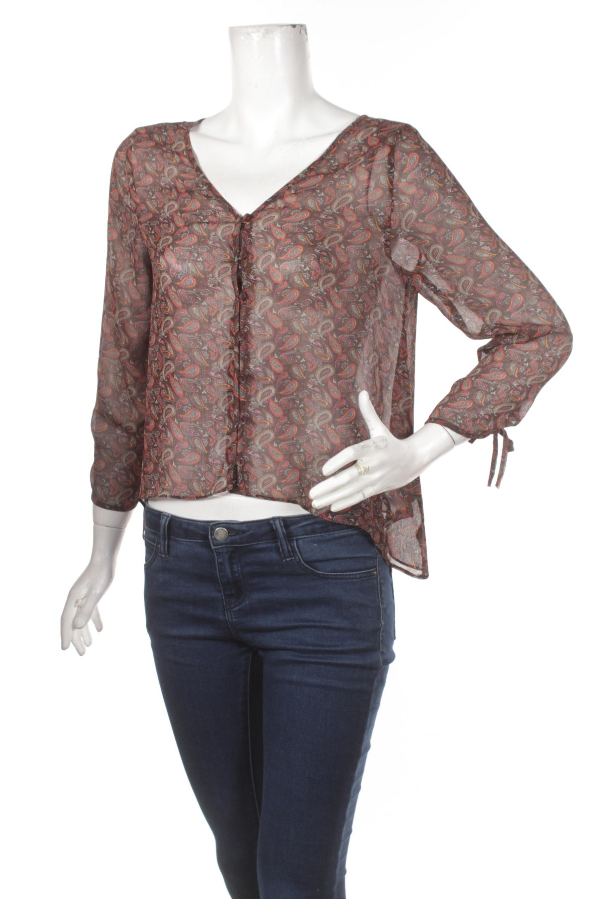Γυναικείο πουκάμισο KappAhl, Μέγεθος S, Χρώμα Πολύχρωμο, Τιμή 16,08 €