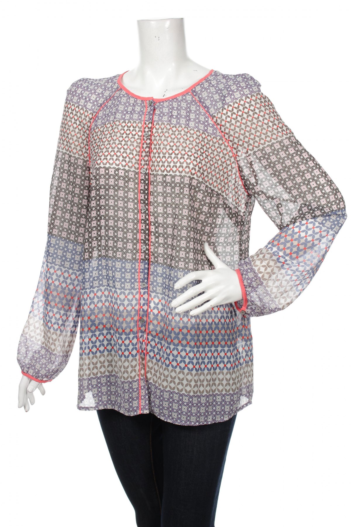Γυναικείο πουκάμισο Mexx, Μέγεθος L, Χρώμα Πολύχρωμο, Τιμή 29,69 €