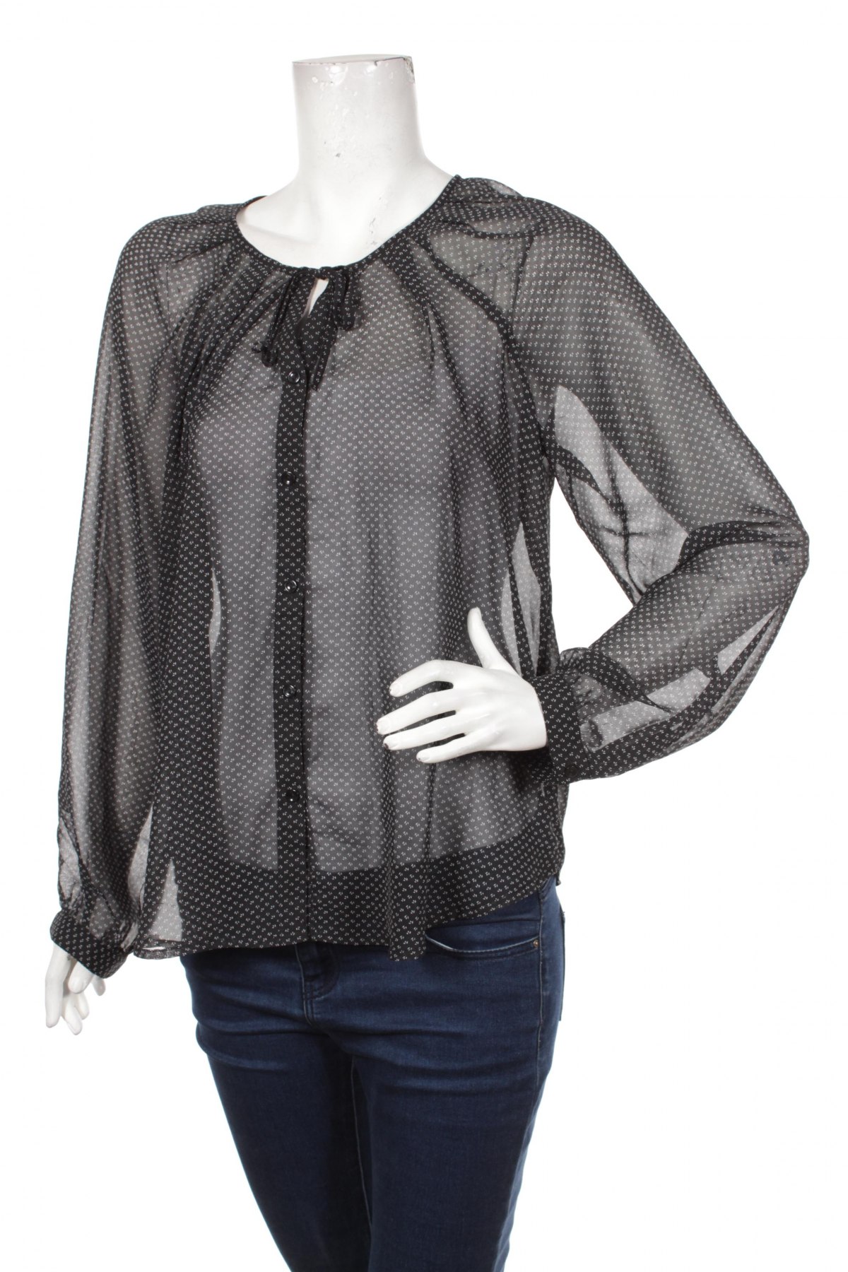 Γυναικείο πουκάμισο Old Navy, Μέγεθος L, Χρώμα Μαύρο, Τιμή 15,46 €