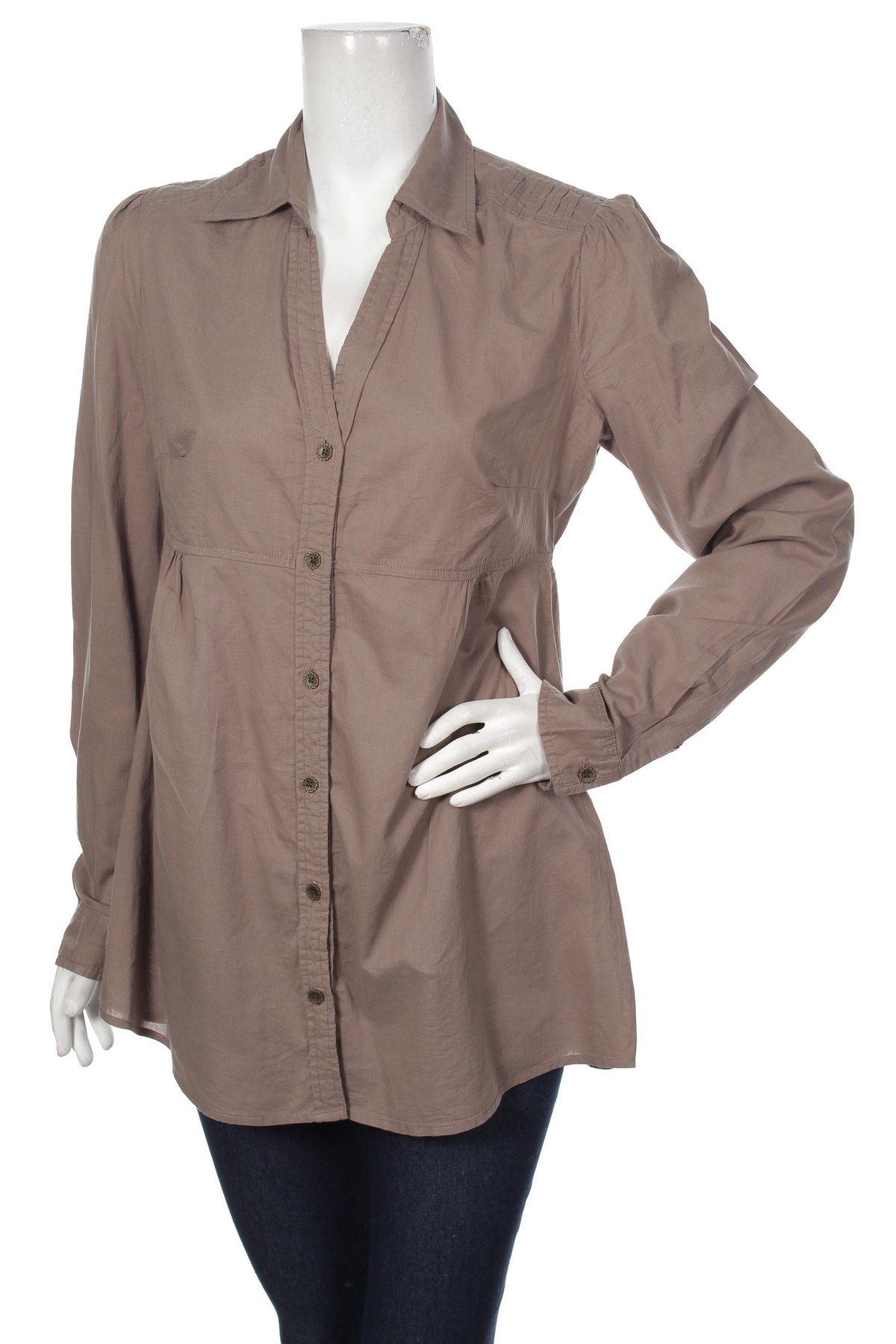 Γυναικείο πουκάμισο Orsay, Μέγεθος M, Χρώμα Καφέ, Τιμή 16,08 €