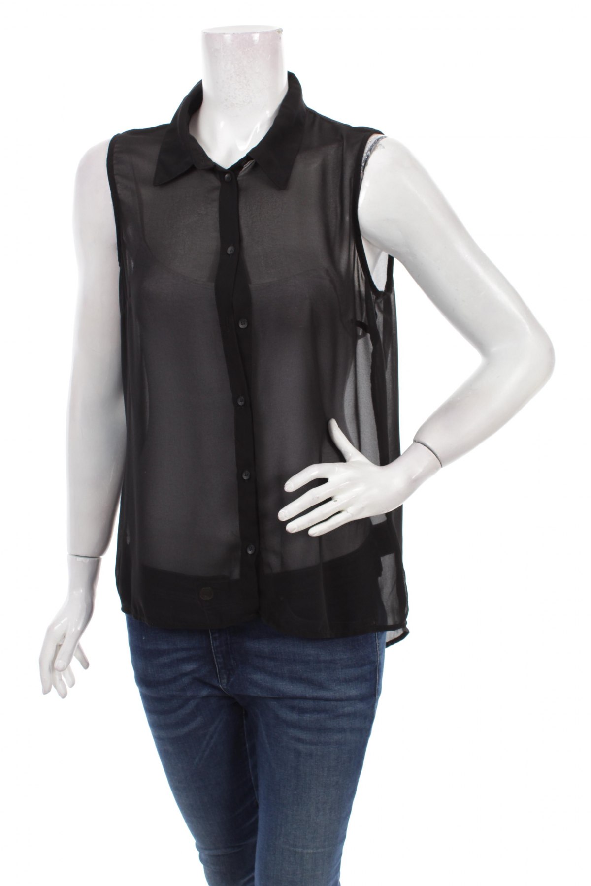 Γυναικείο πουκάμισο Page One, Μέγεθος L, Χρώμα Μαύρο, Τιμή 9,90 €