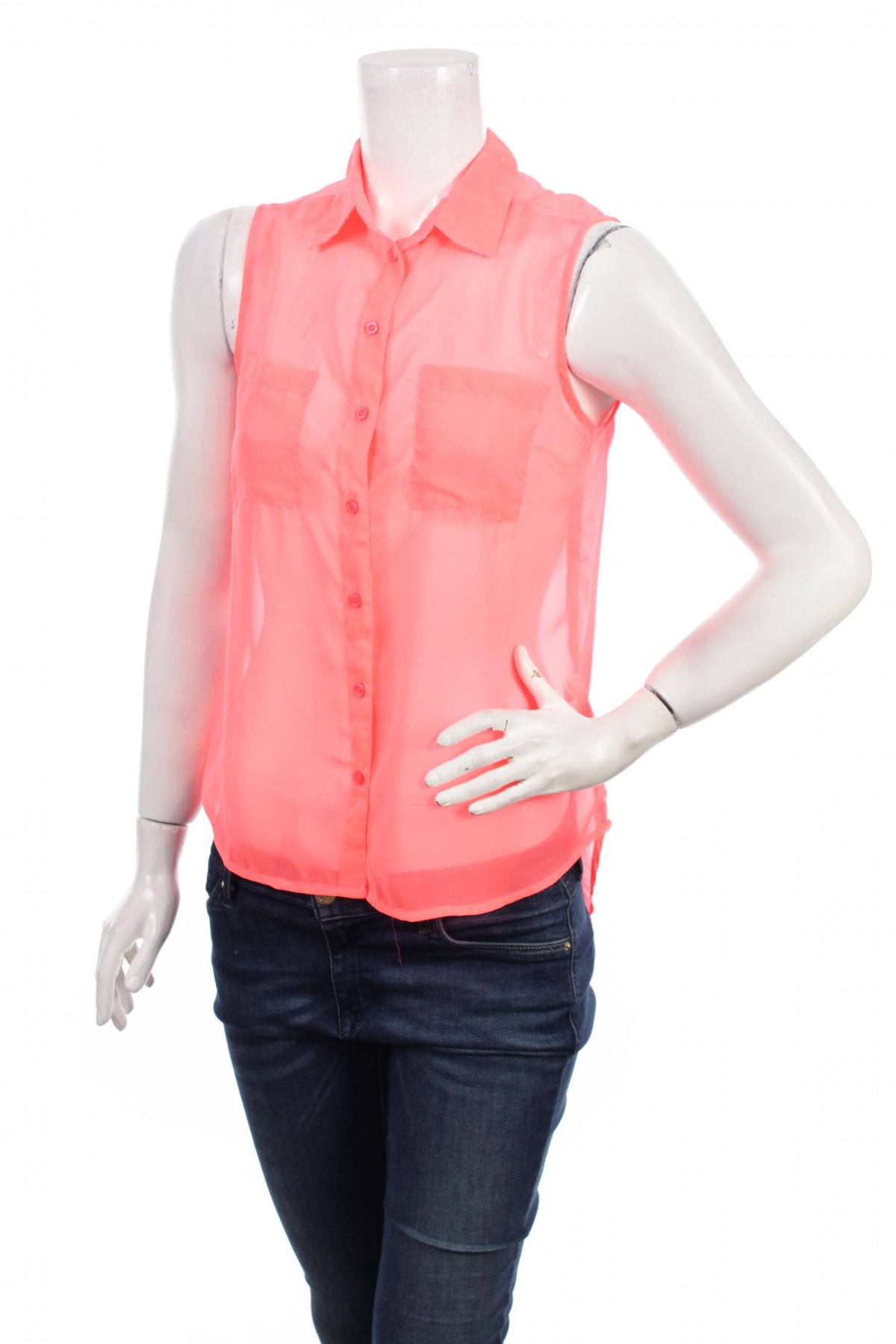 Γυναικείο πουκάμισο Terranova, Μέγεθος S, Χρώμα Ρόζ , Τιμή 11,13 €