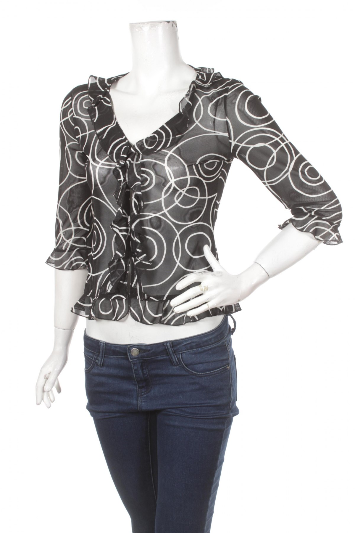 Γυναικείο πουκάμισο Xanaka, Μέγεθος M, Χρώμα Μαύρο, Τιμή 11,13 €