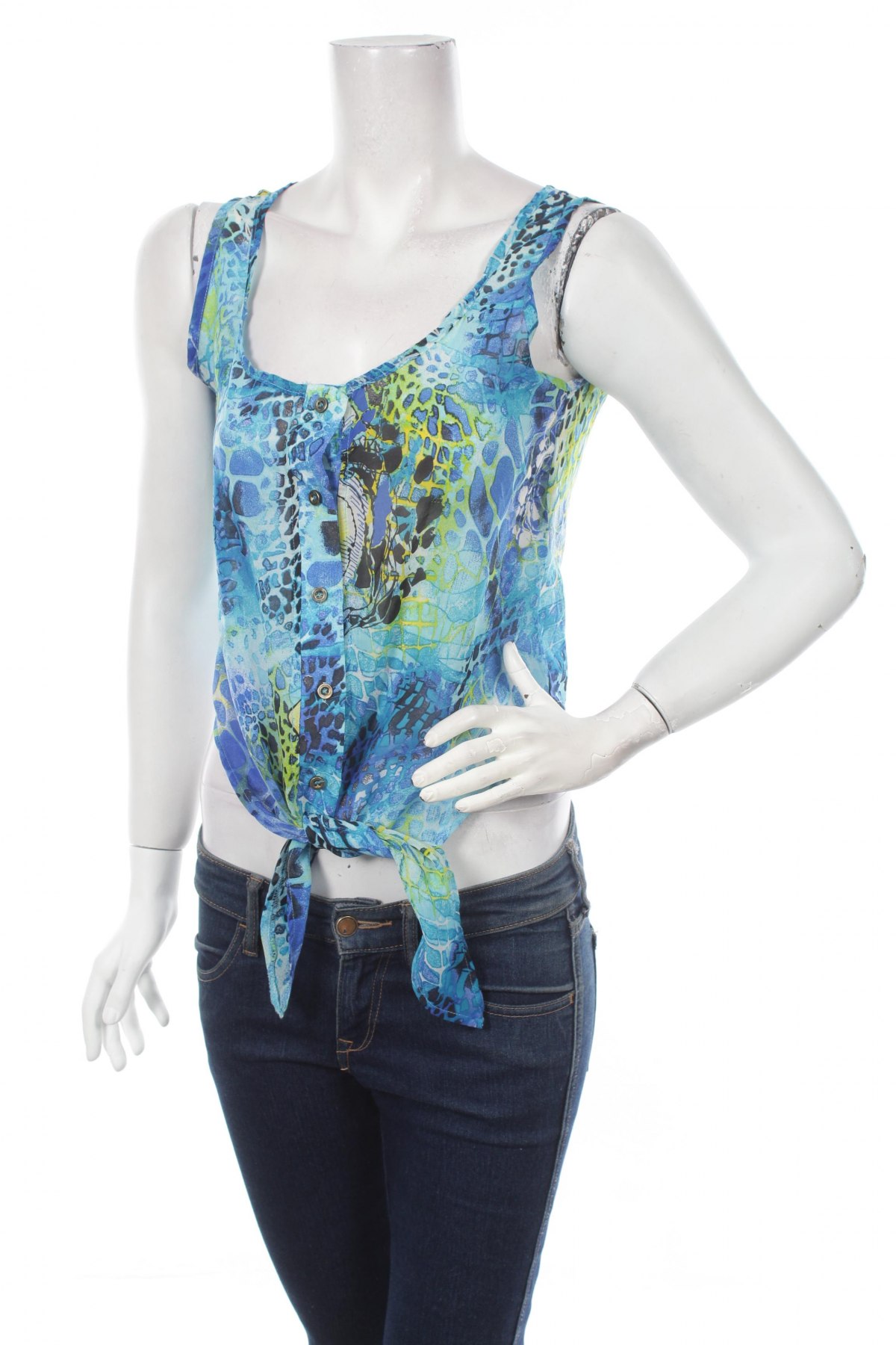 Γυναικείο αμάνικο μπλουζάκι, Μέγεθος M, Χρώμα Πολύχρωμο, Τιμή 9,28 €