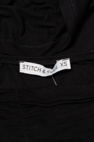 Дамски потник Stitch & Soul, Размер XS, Цвят Черен, Цена 16,00 лв.