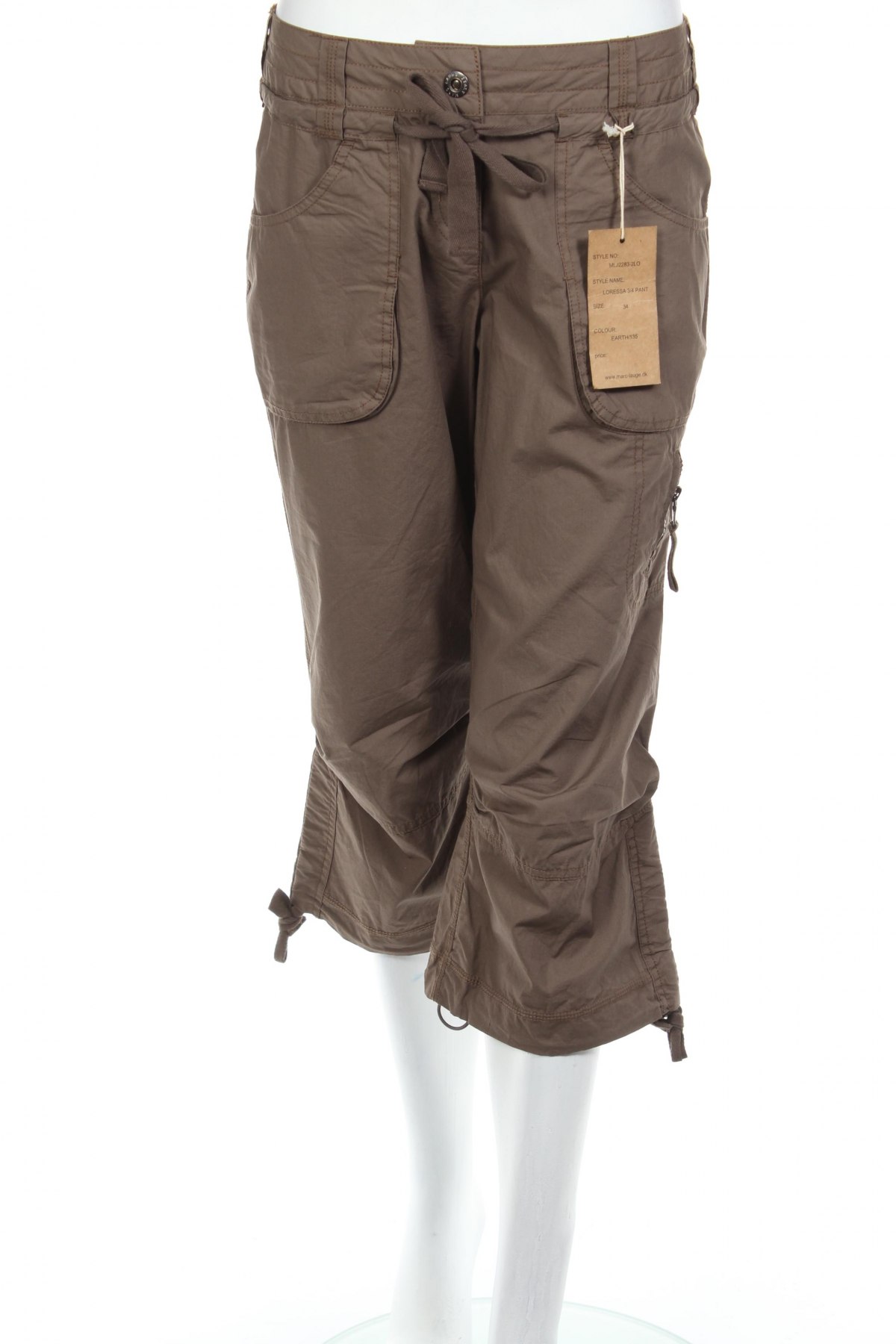 Дамски панталон Marc Lauge, Размер S, Цвят Кафяв, Цена 49,40 лв.