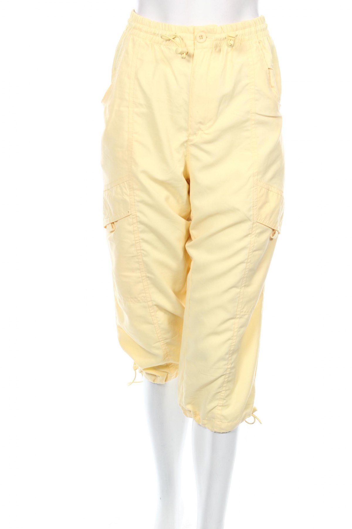 Дамски спортен панталон, Размер M, Цвят Жълт, Цена 18,70 лв.