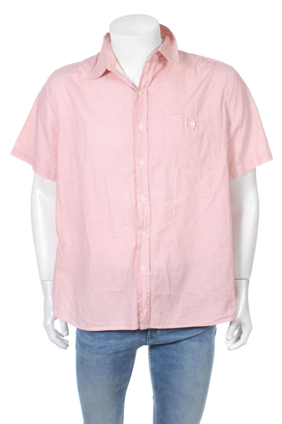 Мъжка риза Jack Morgan, Размер XL, Цвят Червен, Цена 18,00 лв.