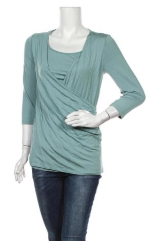 Блуза за бременни Mamalicious, Размер S, Цвят Зелен, 95% лиосел, 5% еластан, Цена 22,10 лв.
