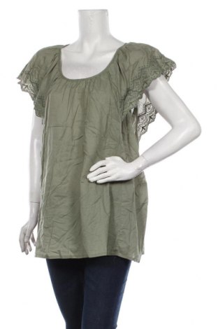 Дамска блуза Alexia, Размер XL, Цвят Зелен, Памук, Цена 27,30 лв.