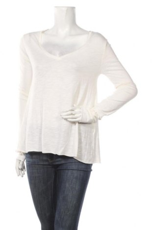 Дамска блуза American Vintage, Размер S, Цвят Бял, 52% памук, 48% вискоза, Цена 33,02 лв.
