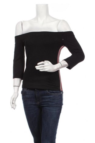 Bluză de femei Clockhouse, Mărime S, Culoare Negru, 95% bumbac, 5% elastan, Preț 28,45 Lei