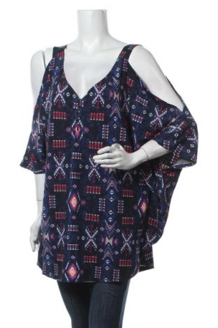 Damen Shirt Crossroads, Größe XL, Farbe Mehrfarbig, 95% Polyester, 5% Elastan, Preis 9,04 €