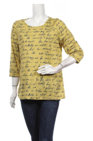 Дамска блуза Gina Laura, Размер M, Цвят Жълт, Цена 23,20 лв.