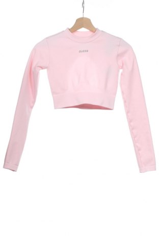 Дамска блуза Guess, Размер XS, Цвят Розов, 62% полиамид, 29% полиестер, 9% еластан, Цена 76,50 лв.