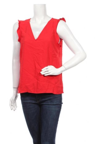Дамска блуза H&M, Размер M, Цвят Червен, Полиестер, Цена 16,38 лв.