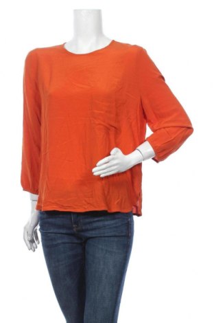 Дамска блуза Oui, Размер L, Цвят Оранжев, 100% вискоза, Цена 28,35 лв.