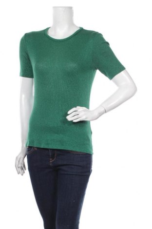 Дамска блуза Weekday, Размер S, Цвят Зелен, 67% вискоза, 15% метални нишки, 14% полиамид, 4% еластан, Цена 22,10 лв.